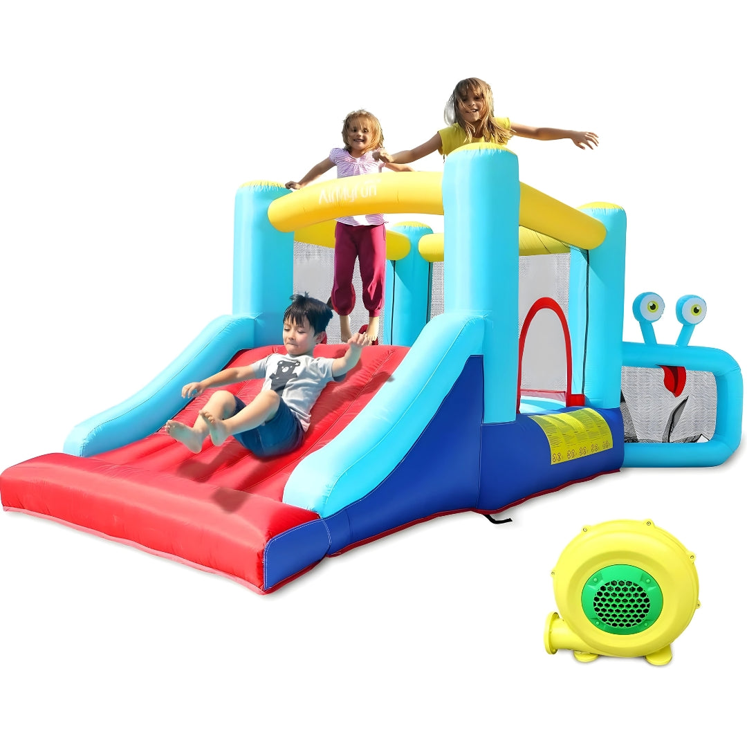 Megastar Inflatable Bounce House With Slide, Jumping Castle for Backyard