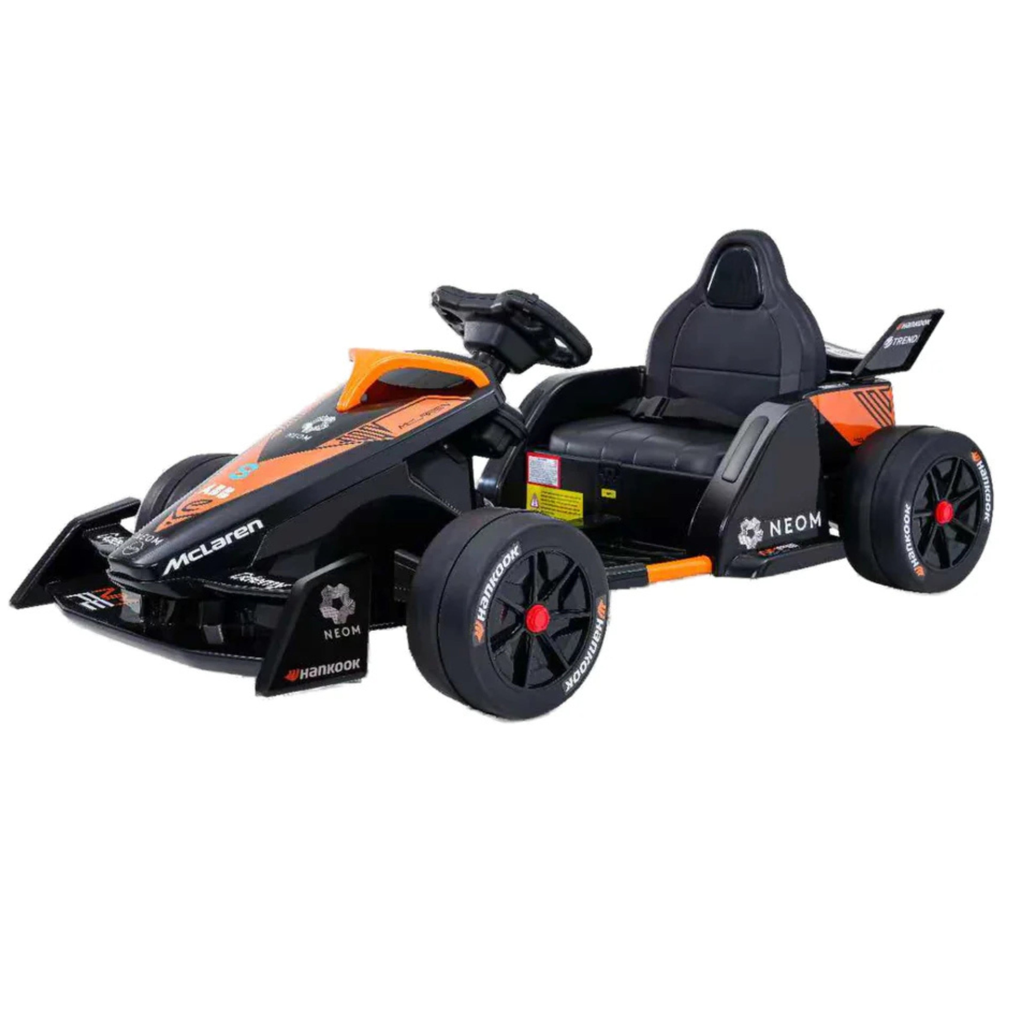 McLaren F1 Kids Ride-On racing go kart Car 12V Electric Car with Parental Remote Control