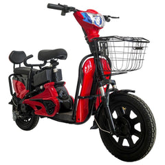 Megawheels Electric Bike Wind Horse M2 Powerful Electric Scooter with 48W Battery, 16" Tire Ebike with Seat for Adults