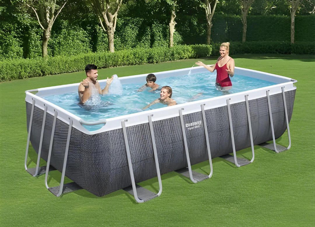 Bestway Power Steel Rectangle Pool Set