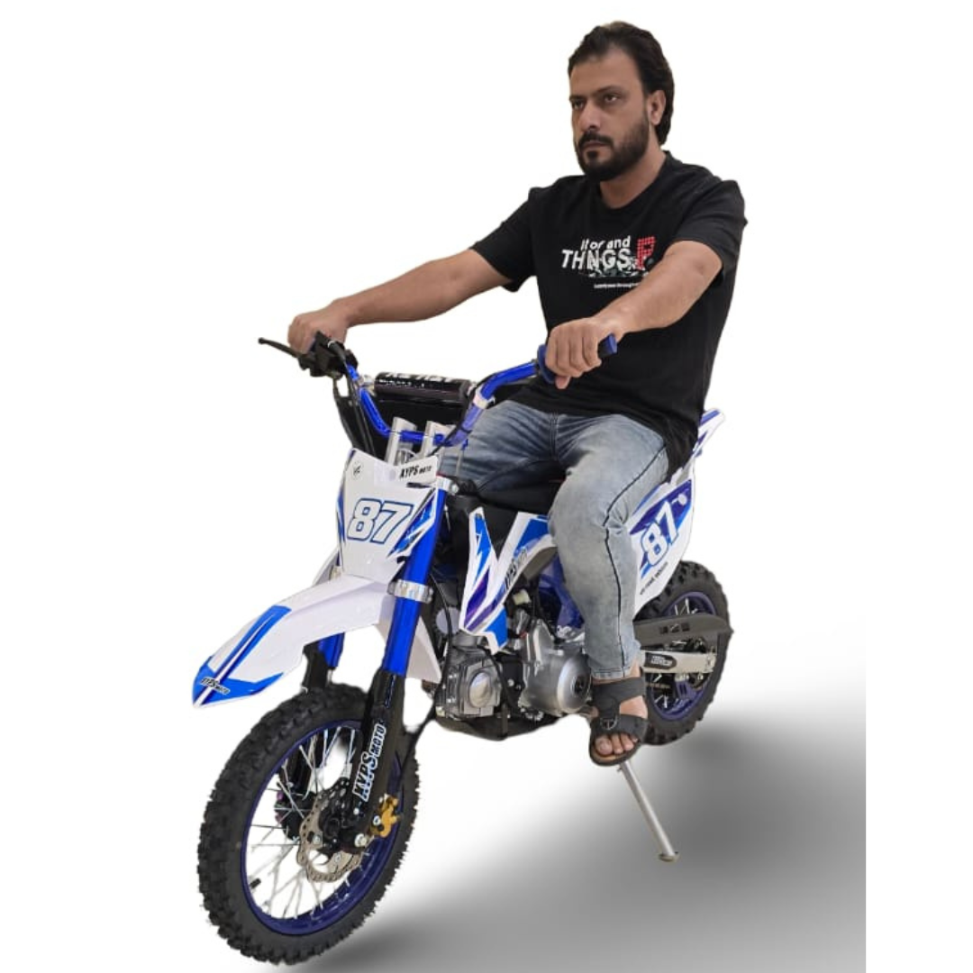 Megawheels 125 CC Phantom Dirt Cross Bike Fully Automatic at Rafplay