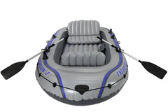 INTEX Excursion 5 Boat Set for 5 Persons 455 Kg ( 144" x 66" x 17" )