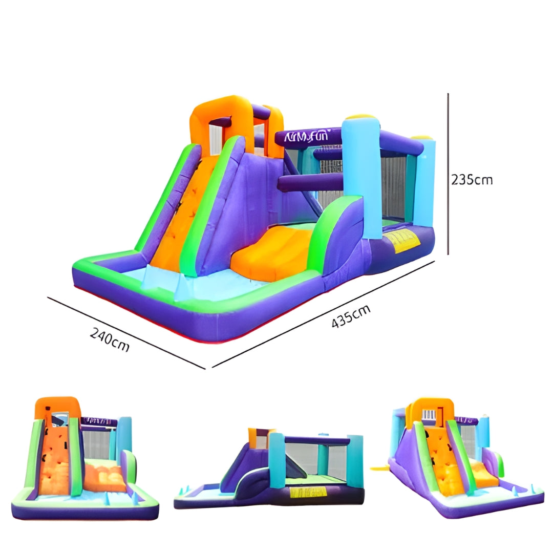 Megastar Inflatable Jumpers Bouncy Castle with Slide Comb for Party