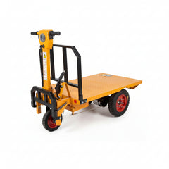 Side View of J-3 Electric Flatbed Engineering cart
