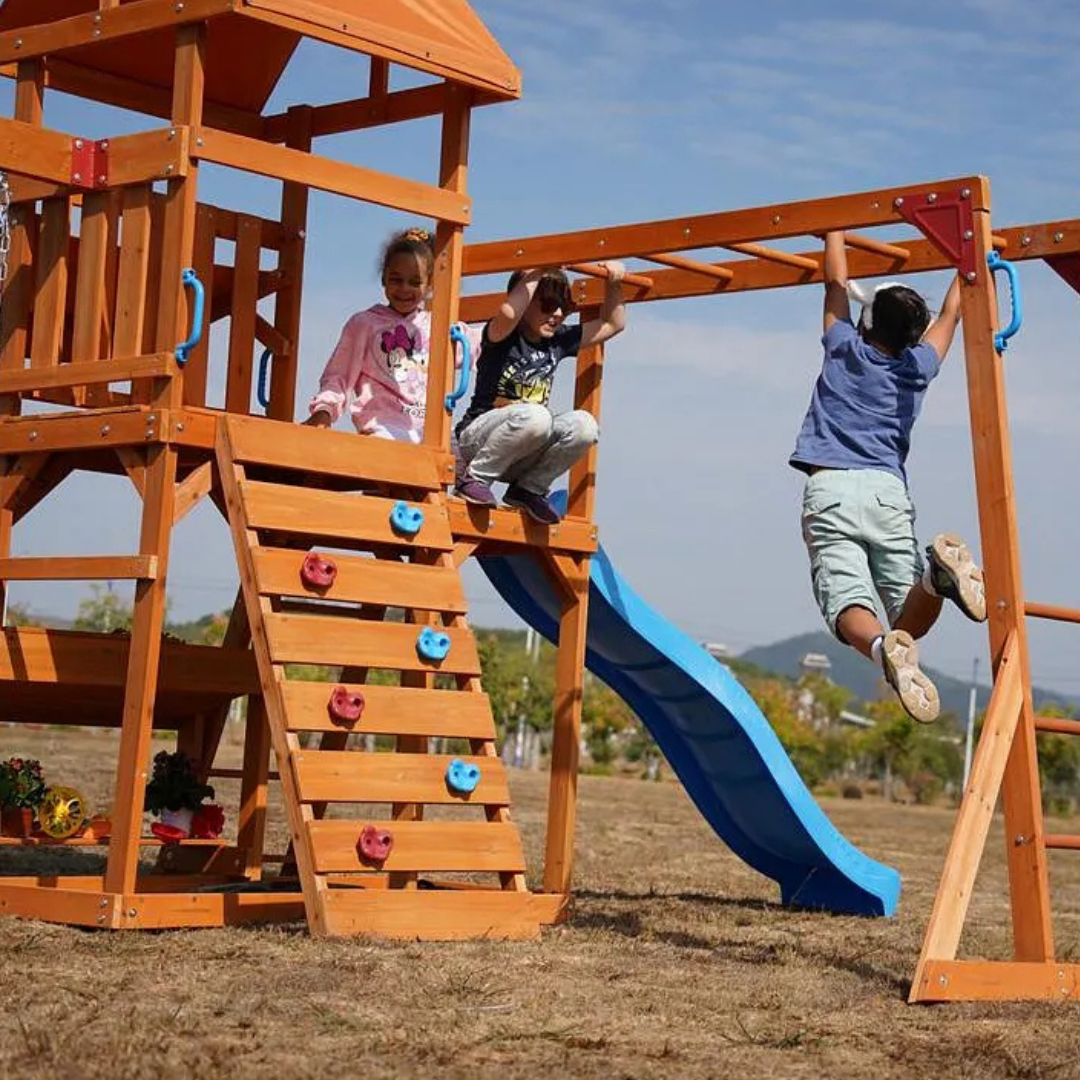 Megastar Dynamic Sports Arabian Pronghorn Wooden Swing Set