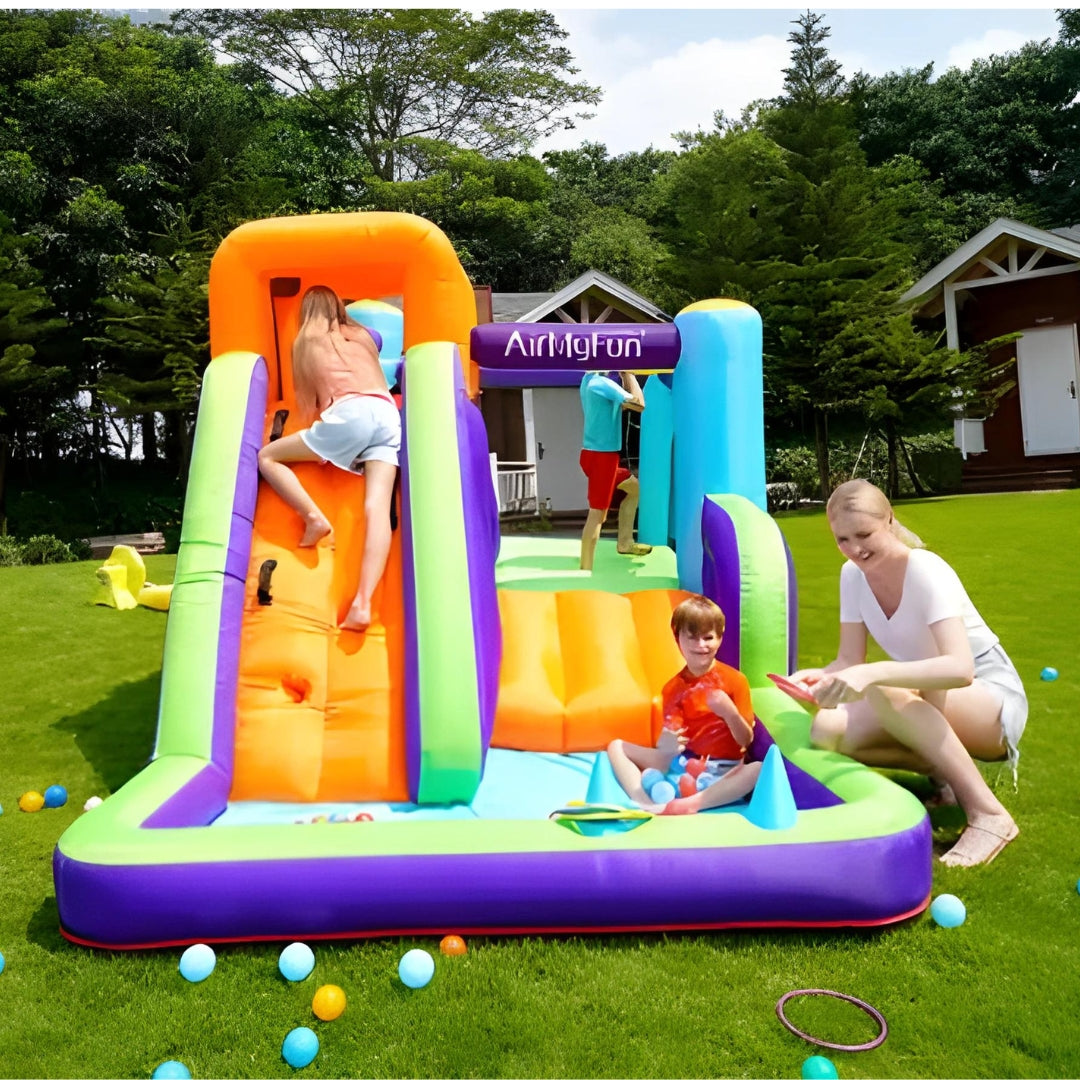 Megastar Inflatable Jumpers Bouncy Castle with Slide Comb for Party
