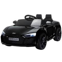 Megastar Audi R8 Spyder Licensed Battery Operated Ride On with Remote Control-Black