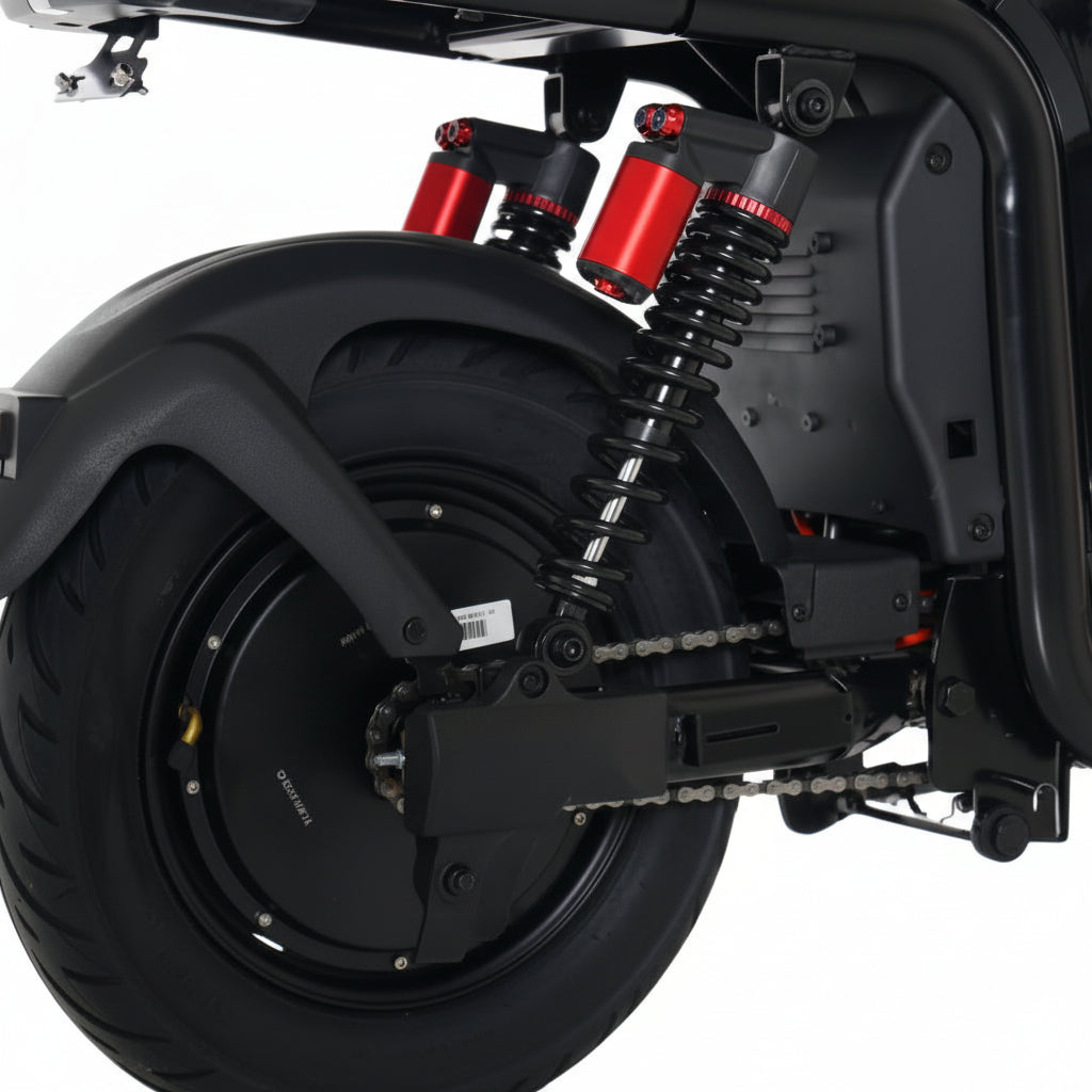 Kugoo T3 Electric Bike suspension system
