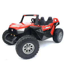 Megastar Kids Electric Ride-on Cross Country Jeep wagon Red