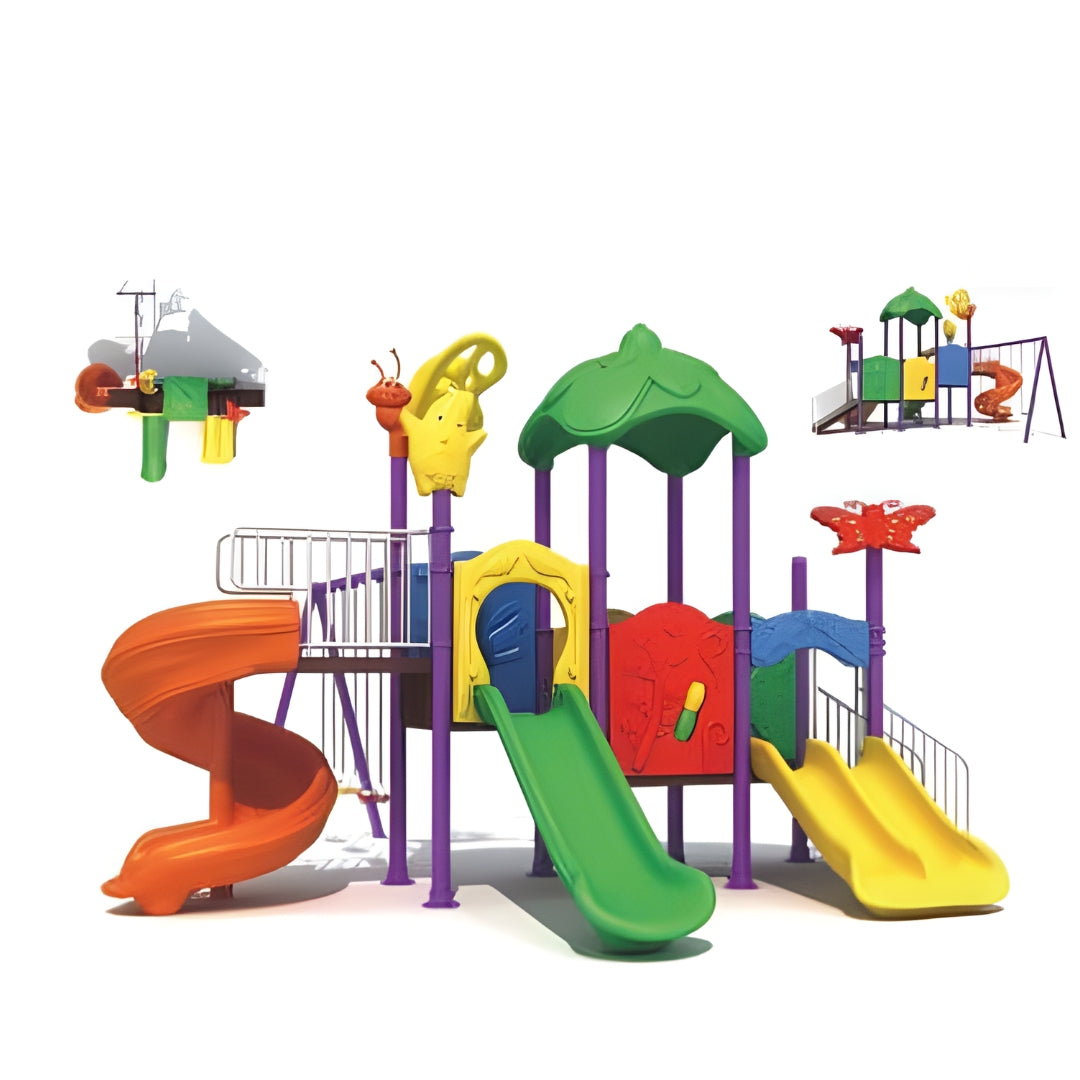 Megastar Swing & Slide Playset Peggy Playcenter With  For Kids 560 x 630 x 350 cms