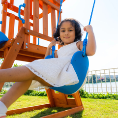 Megastars Dynamic Sports Arabian Cat Wooden Swing Set