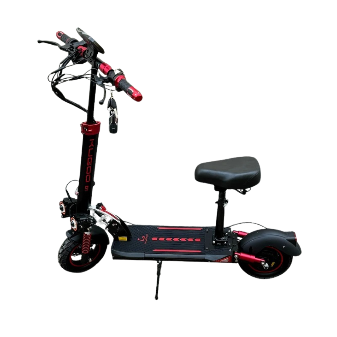 KUGOO D1 Electric Scooter with seat 2000W Motor Power