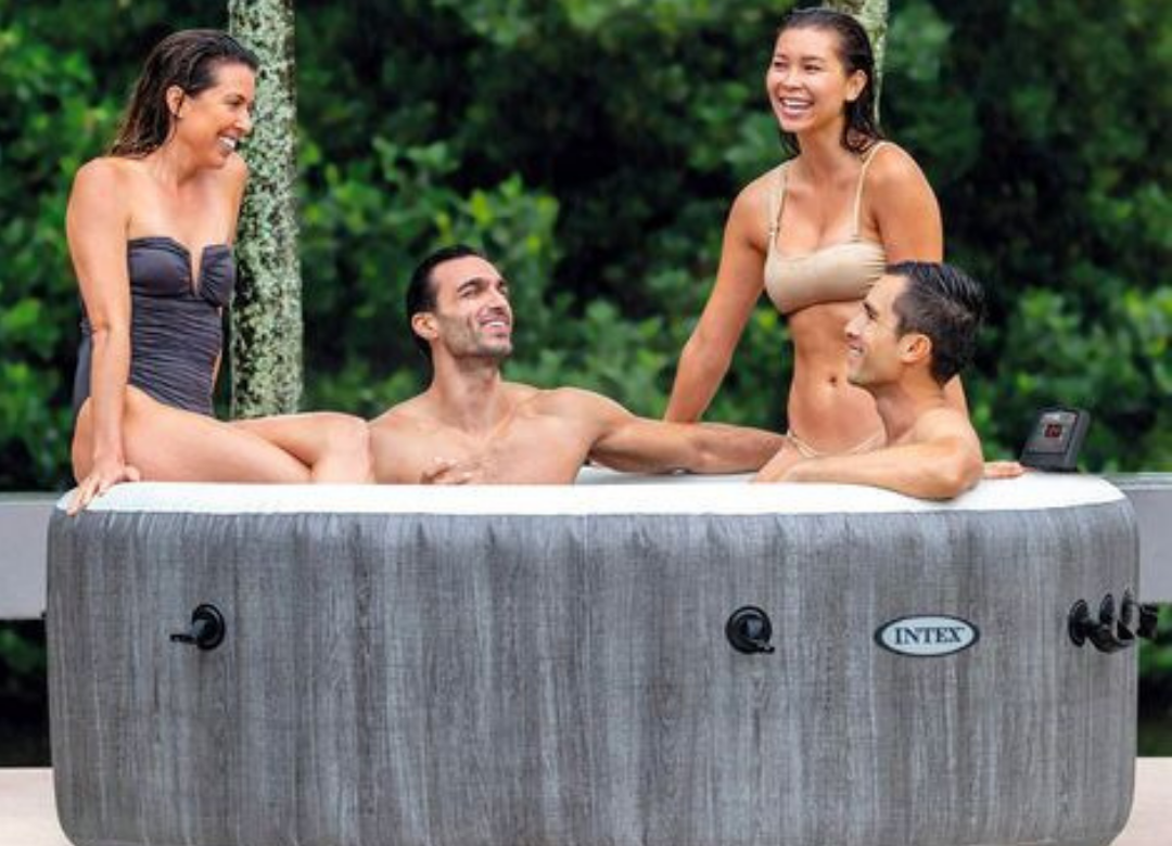 Intex PureSpaTM Greywood Deluxe Round Person – 217x 71 cms – Rafplay