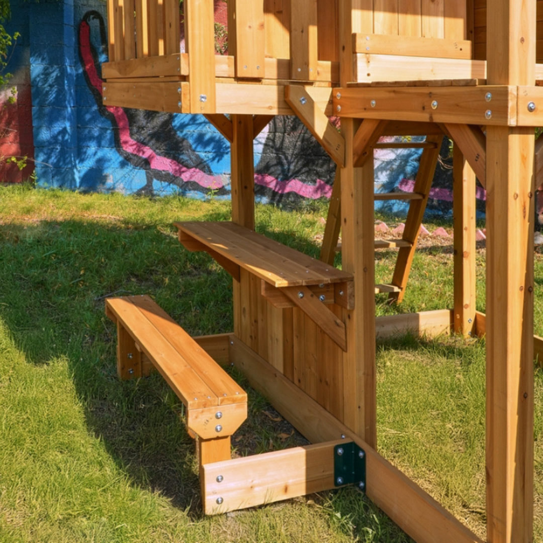 Megawheels Sports Arabian Leopard Wooden Swing Set