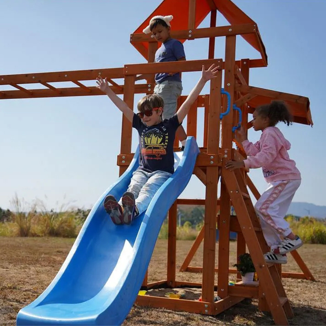 Megastar Dynamic Sports Arabian Pronghorn Wooden Swing Set