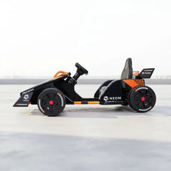 Black and orange go-kart McLaren F1 Kids Ride-On Car 