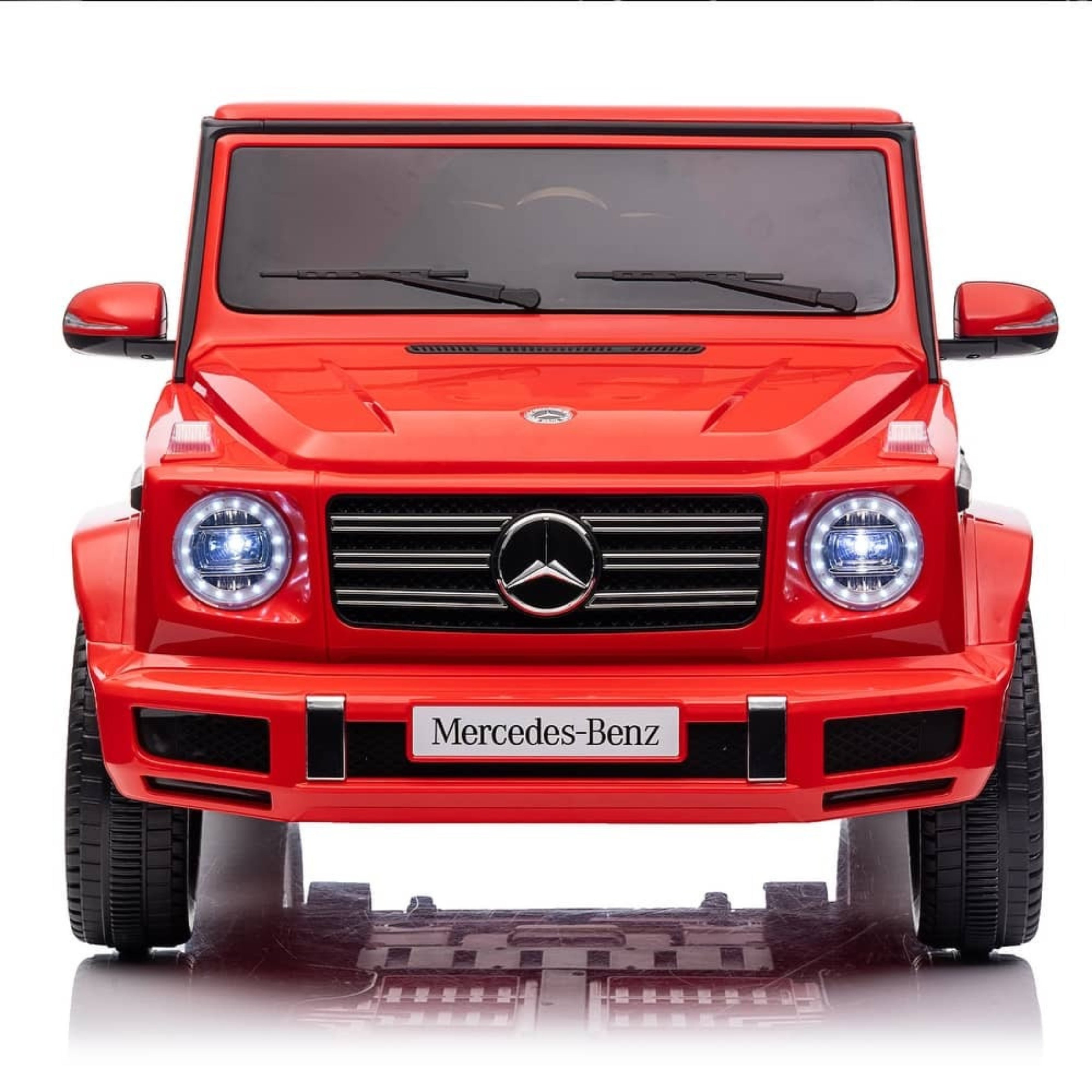 Red toy Mercedes-Benz vehicle with Remote Control