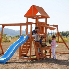 Megastar Dynamic Sports Arabian Pronghorn Wooden Swing Set