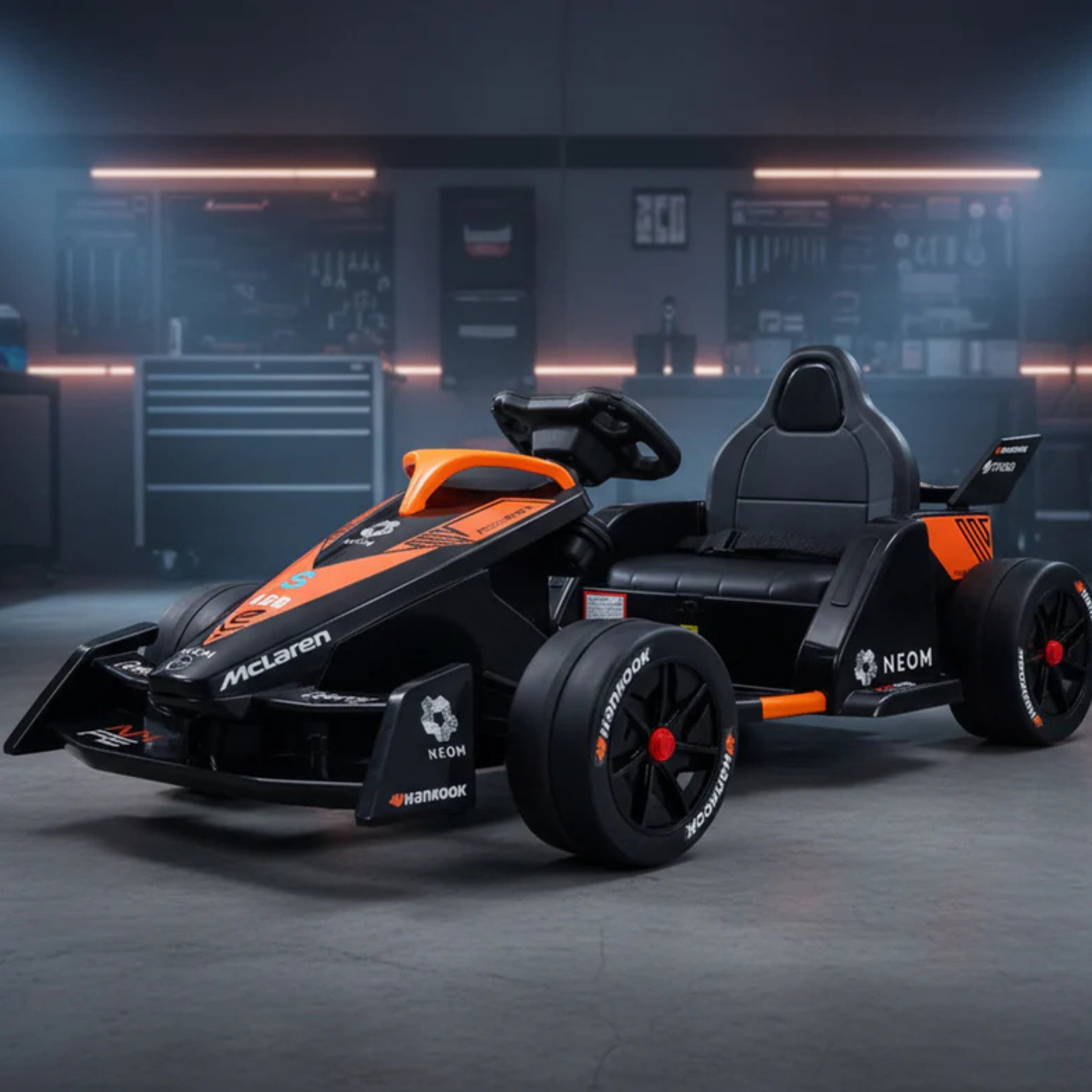 Toy Formula 1 car  go-kart with McLaren