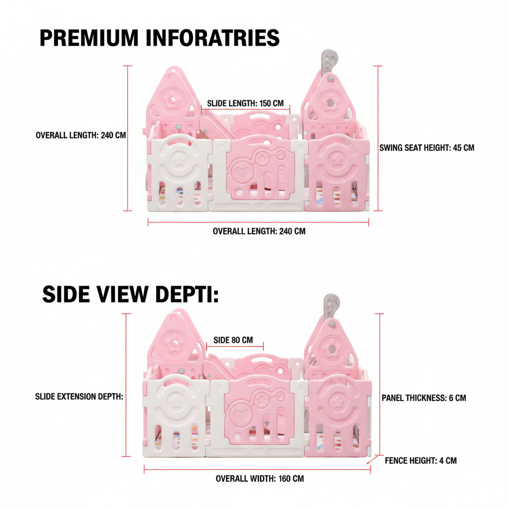 Premium Information about Megastar Baby Playpen Kids Playhouse