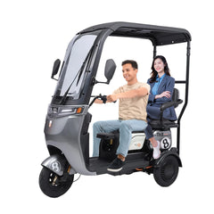 Megawheels Urbanroof 48 v Electric Tricycle With Roof for 3 Passengers