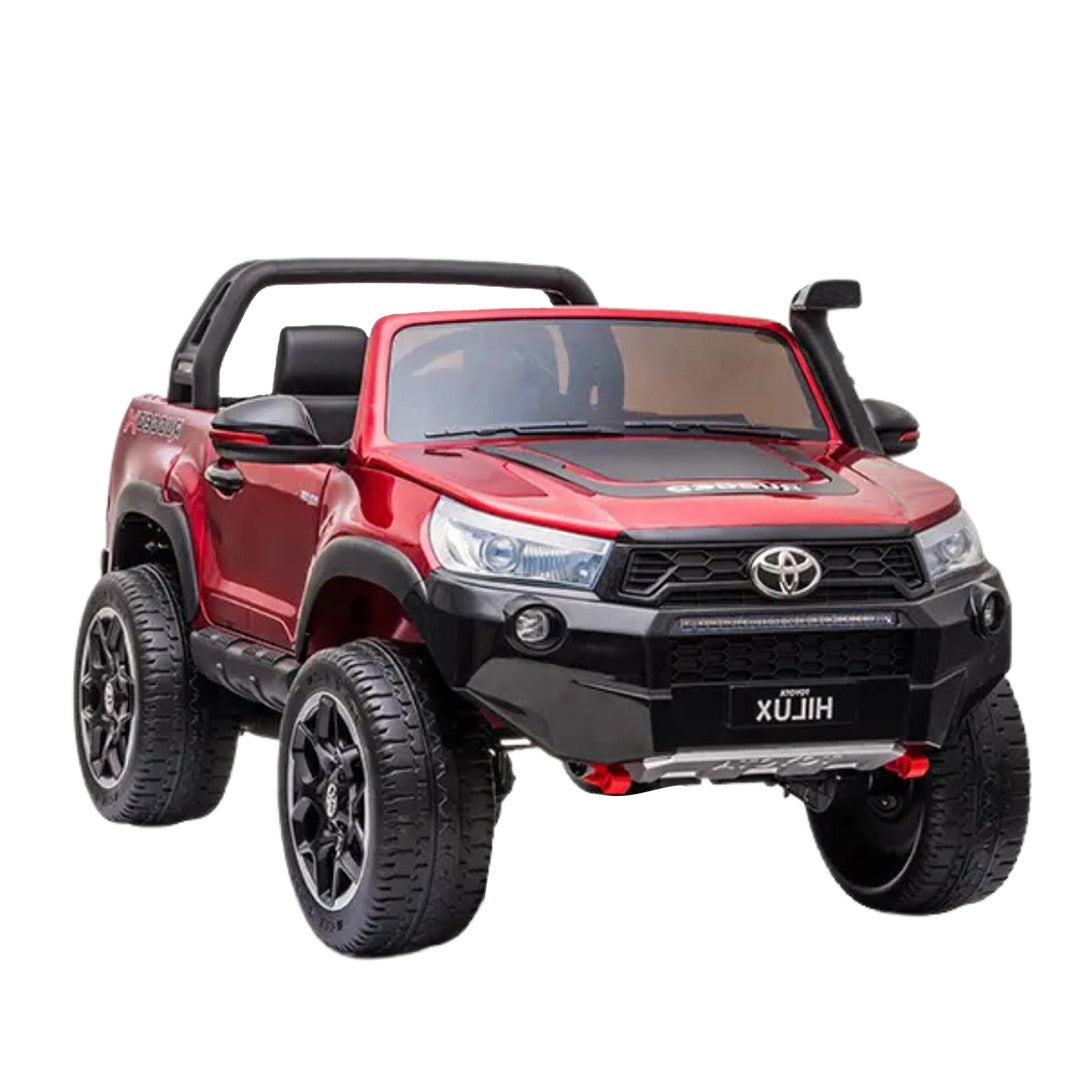 Megastar Ride on Licensed Toyota Hilux 12v 2 Seater Kids Electric Car