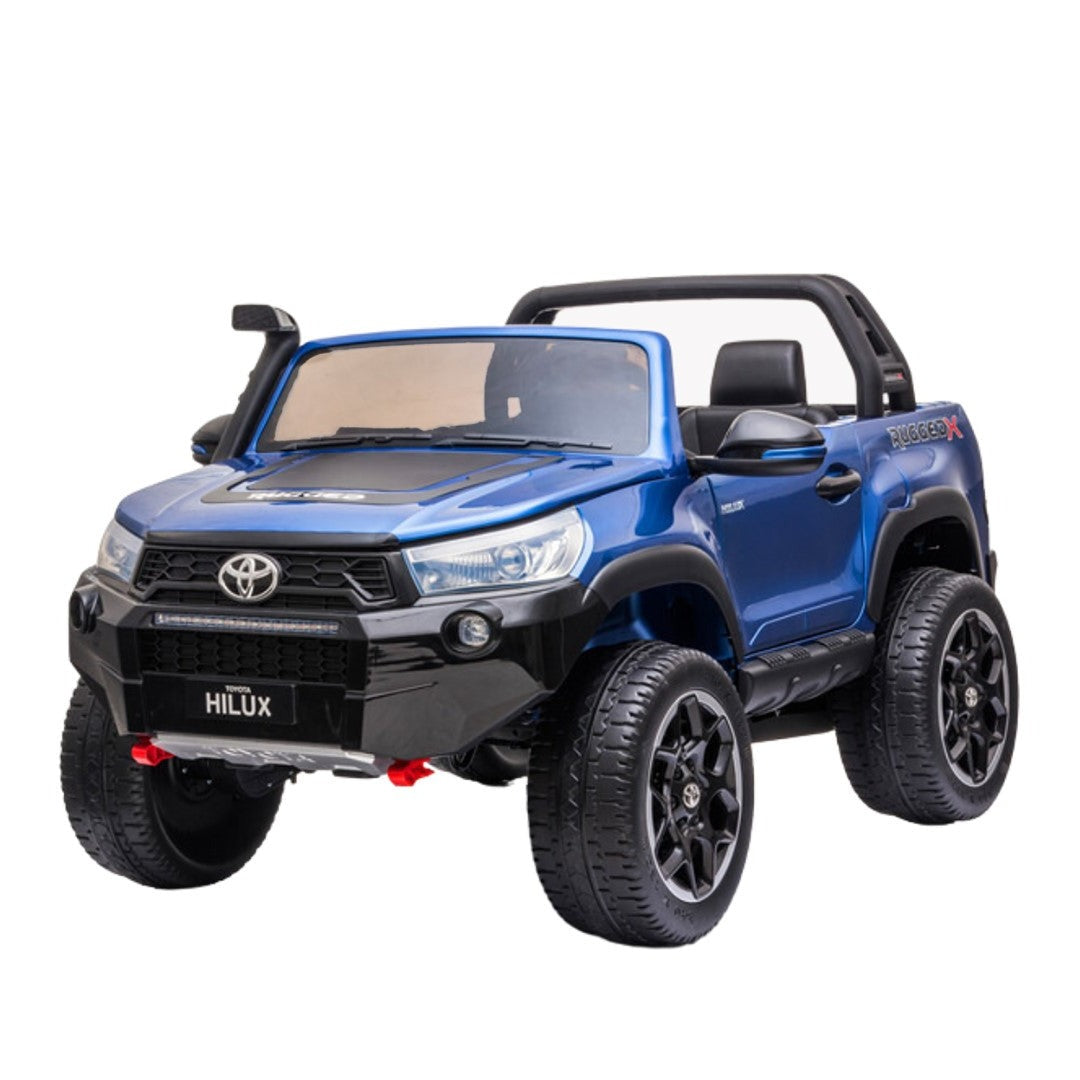 Megastar Ride on Licensed Toyota Hilux 12v 2 Seater Kids Electric Car