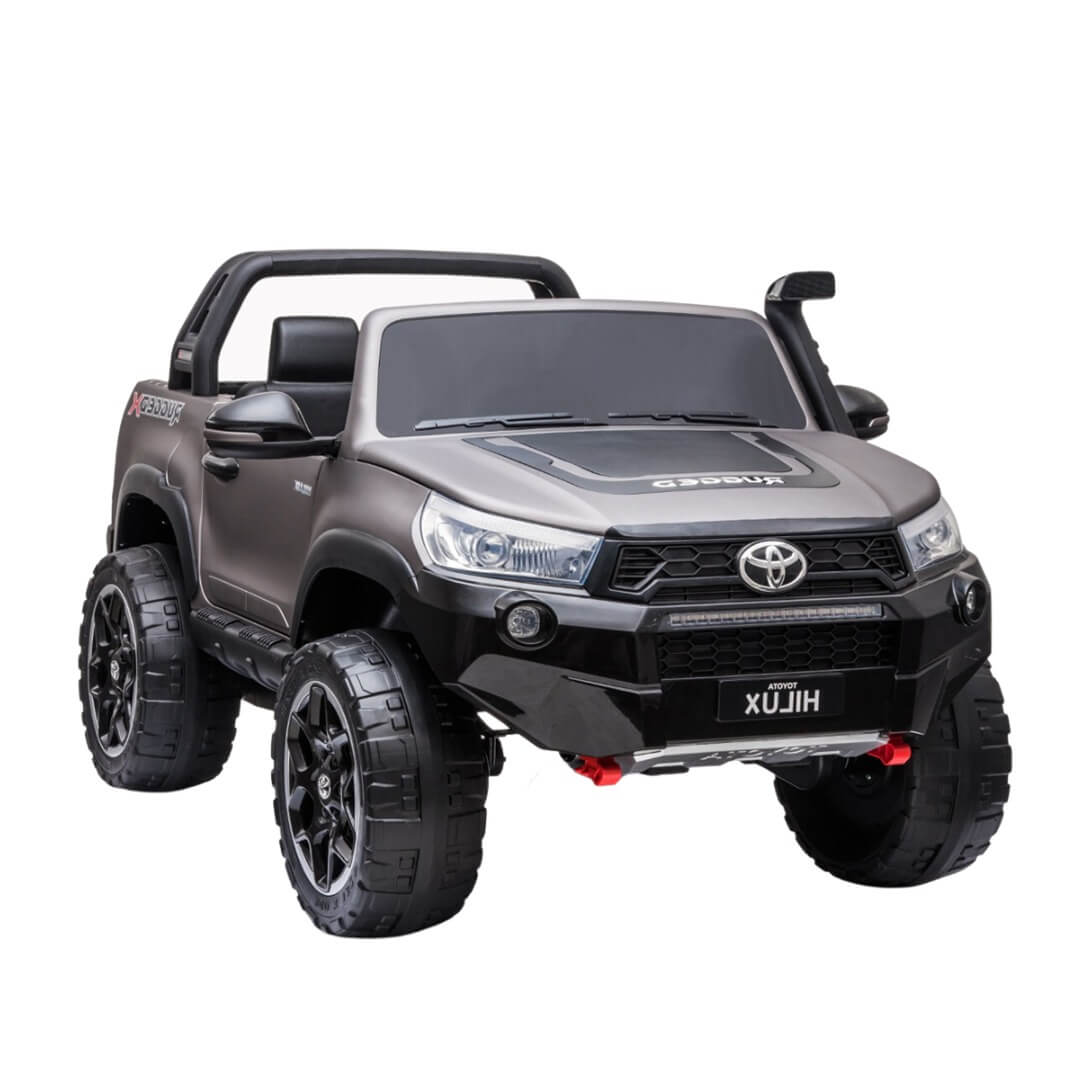 Megastar Ride on Licensed Toyota Hilux 12v 2 Seater Kids Electric Car