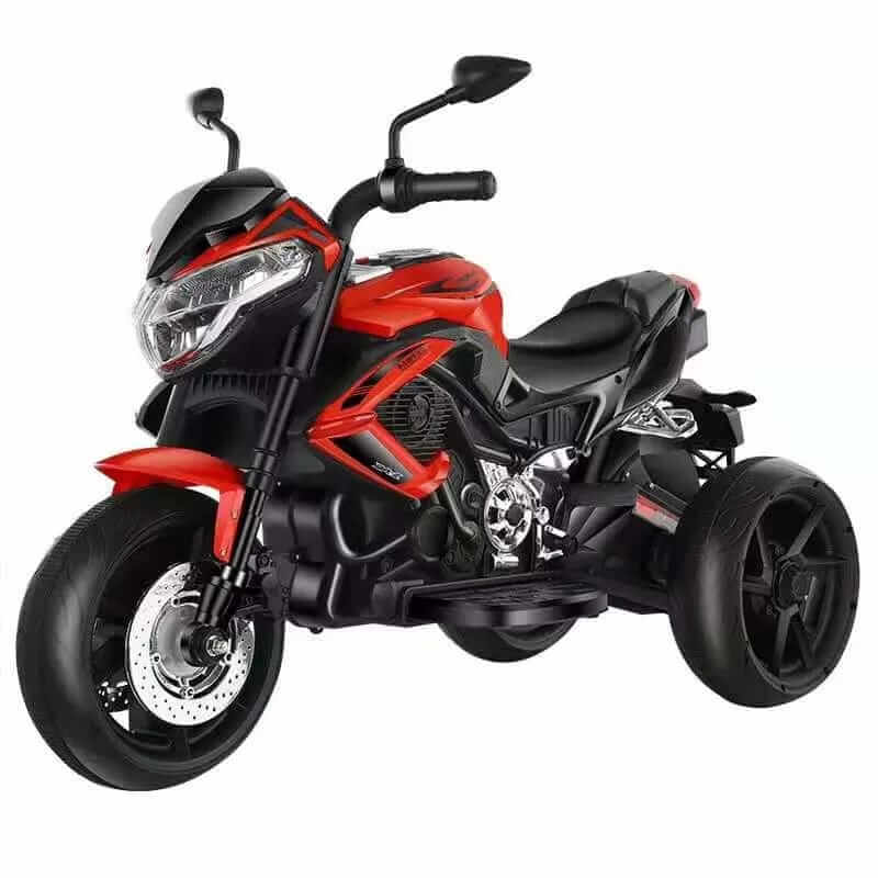 Megastar  RIDE ON 12 v Xblade Trike electric Motorbike for Kids- red