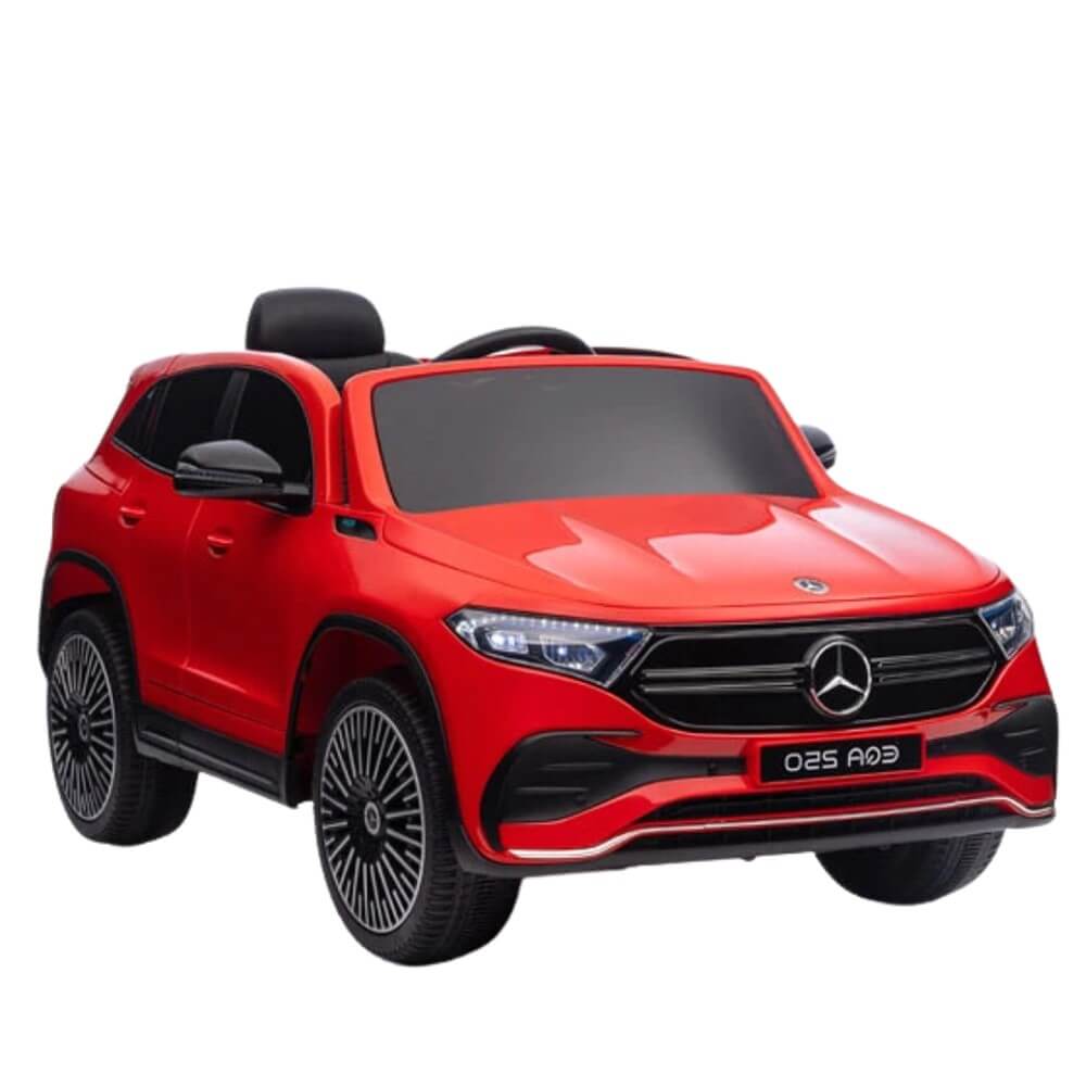 Megastar Licensed Mercedes-Benz Eqa Toy Car Ride Battery Operated Car-RED