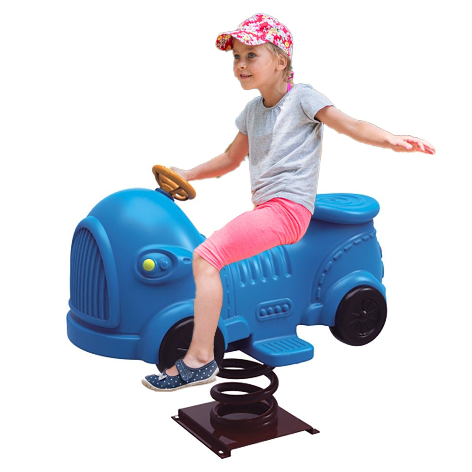 Kids Mini Rocker Megastar Kids Garden Spring Baby Rocker With Support bars -Assorted ...