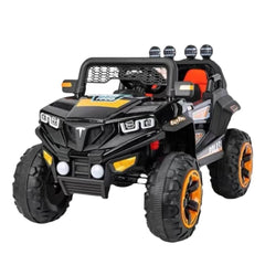 Megastar Ride on 12 v Venom electric Jeep for kids 4x4 - Black