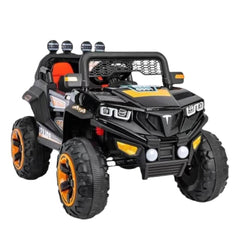 Megastar Ride on 12 v Venom electric Jeep for kids 4x4 - Black