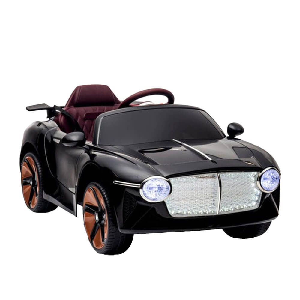 Megastar Ride on 12 v Bentley Style electric kids battery operated  Car-Black