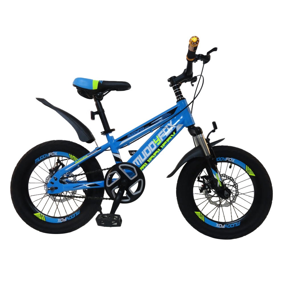Megawheels Junior 16-Inch Muddy Fox Bike for Kids (Ages 5-8)-Blue