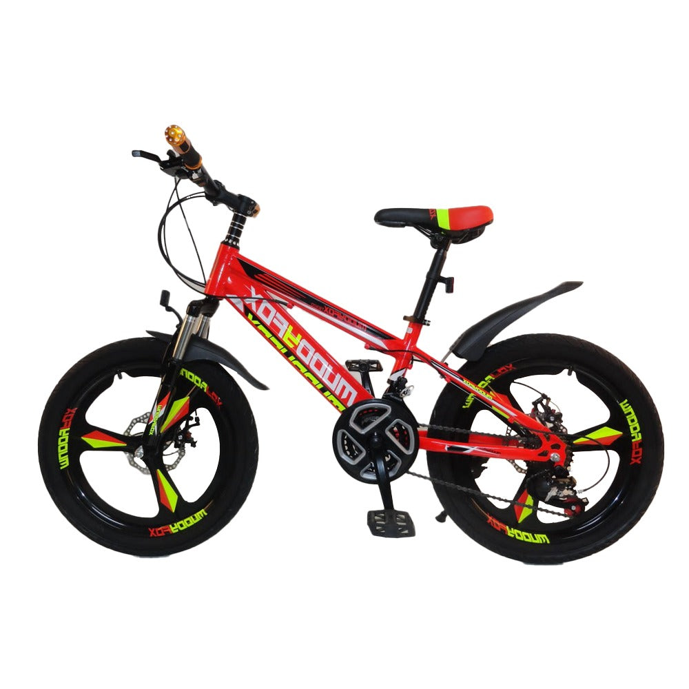 Megawheels Junior 16-Inch Muddy Fox Alloy Wheel Bike for Kids (Ages 5-8)-Red
