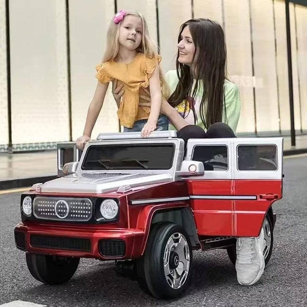 Megastar Kids Electric Ride-on Merc Style Jeep AMG With Rc