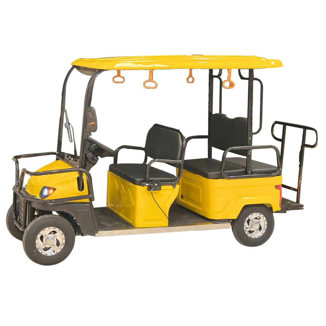 Golf carts Megawheels CruiseMaster 600X Electric 4+2 seater Yellow