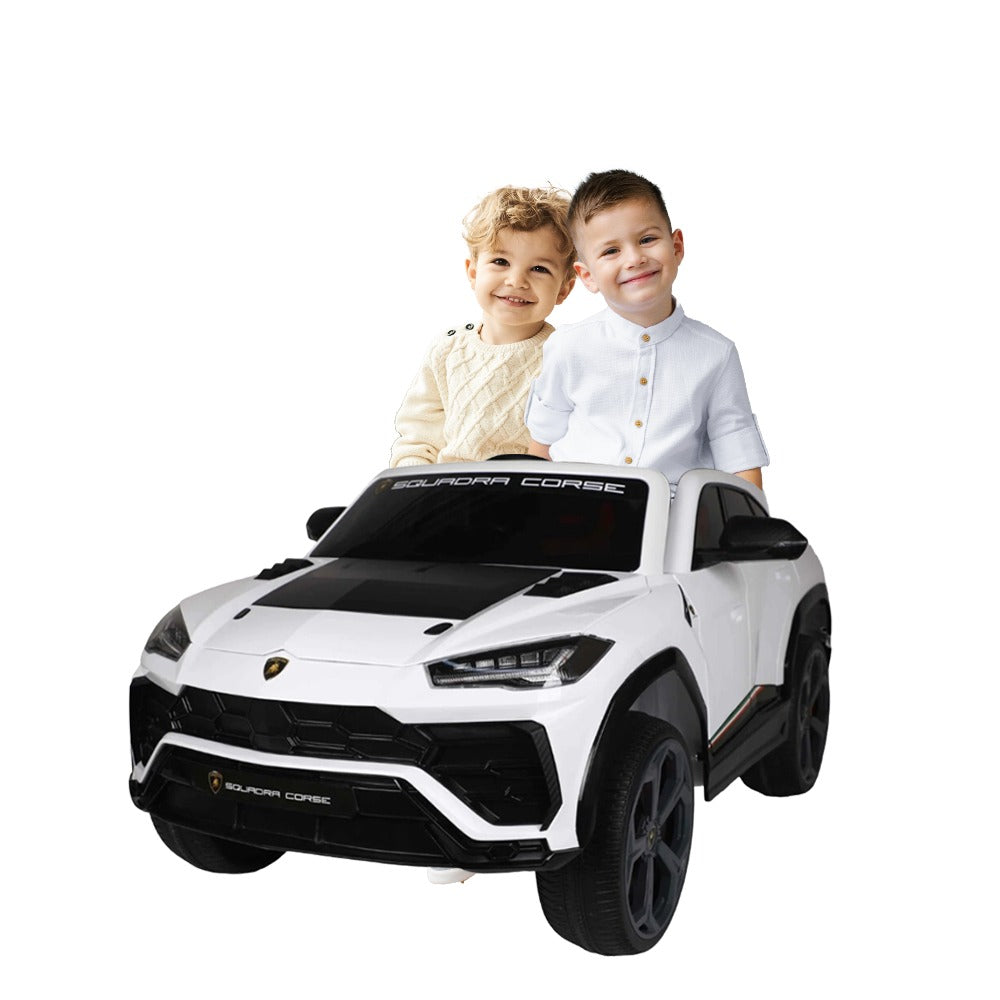 Megastar Kids Electric Ride-on 12 V Licensed Lamborghini Car White