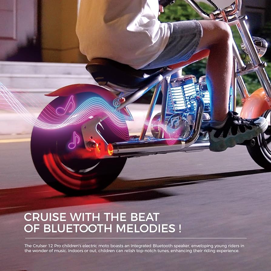Megawheels Kids Harley Chopper Cruiser 24 v Electric scooter Bike