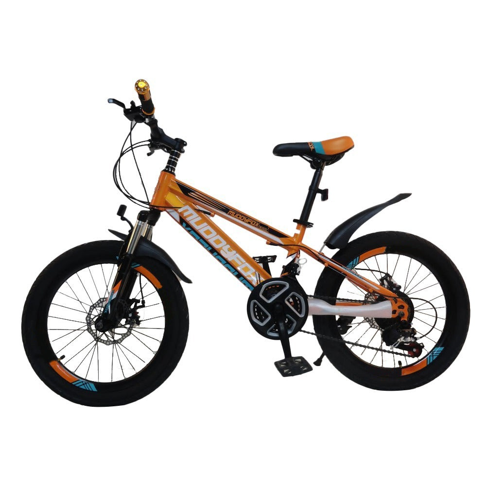 Megawheels Explorer 20-Inch Muddy Fox Bike for Tweens-Orange-Reverse Side