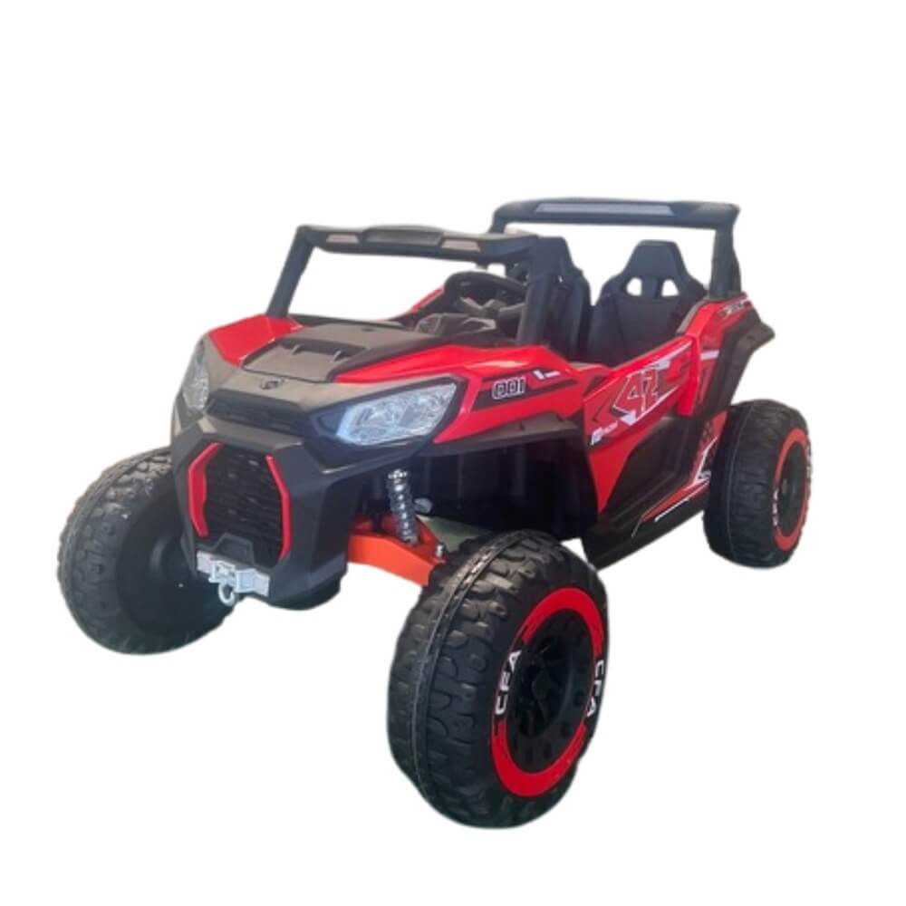 electric cars Rideon 12V Midnight Ranger Electric Ride On XL Suv 4x4 with  RC For Big Kids-Red