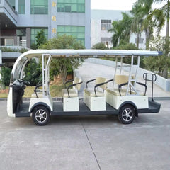 Megawheels Electric Vehicle Shuttle Bus 14 Seater Open Buses for Sightseeing