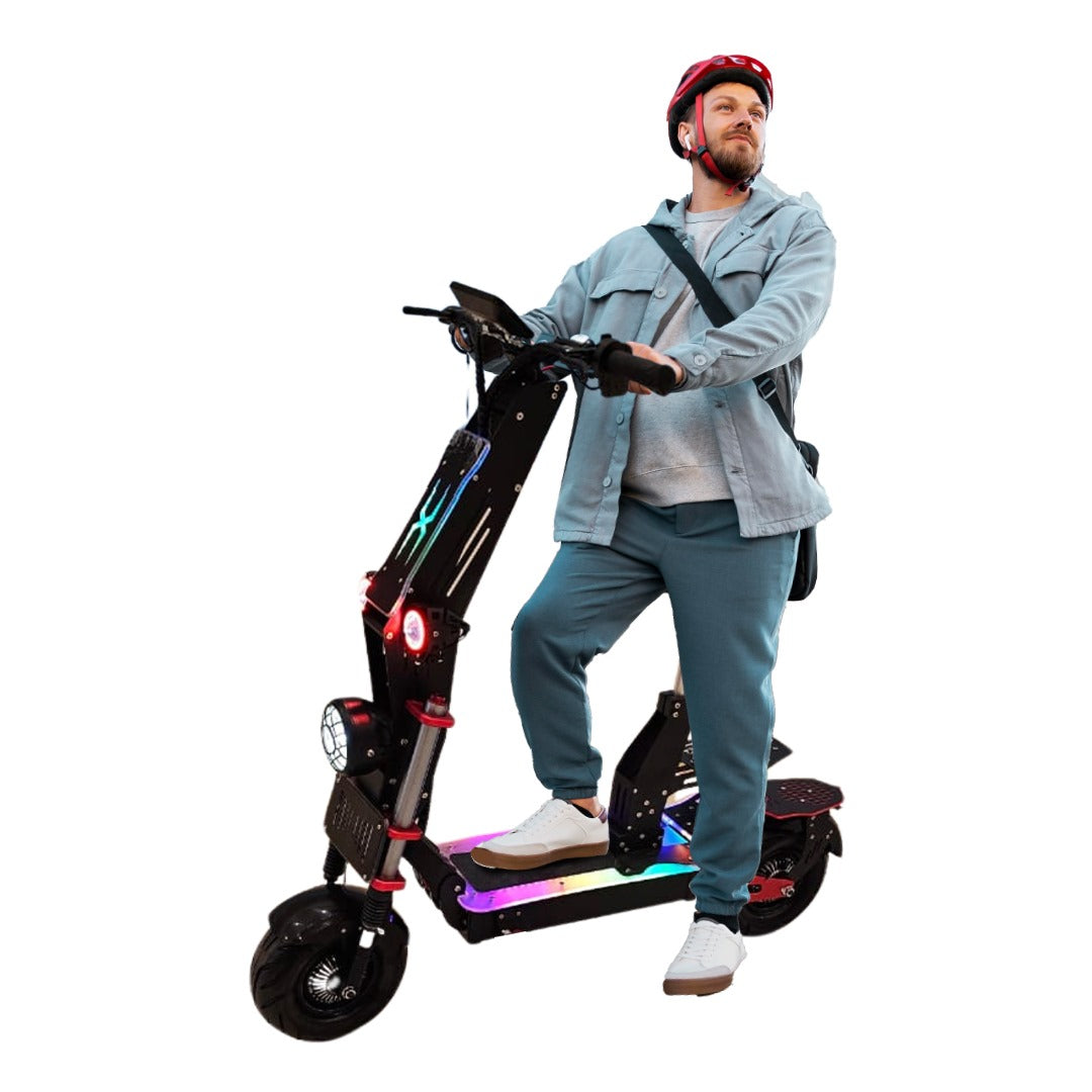 Megawheels Monster Electric Scooter Dual Motor, 90 KM/H Speed, 70 KM Range