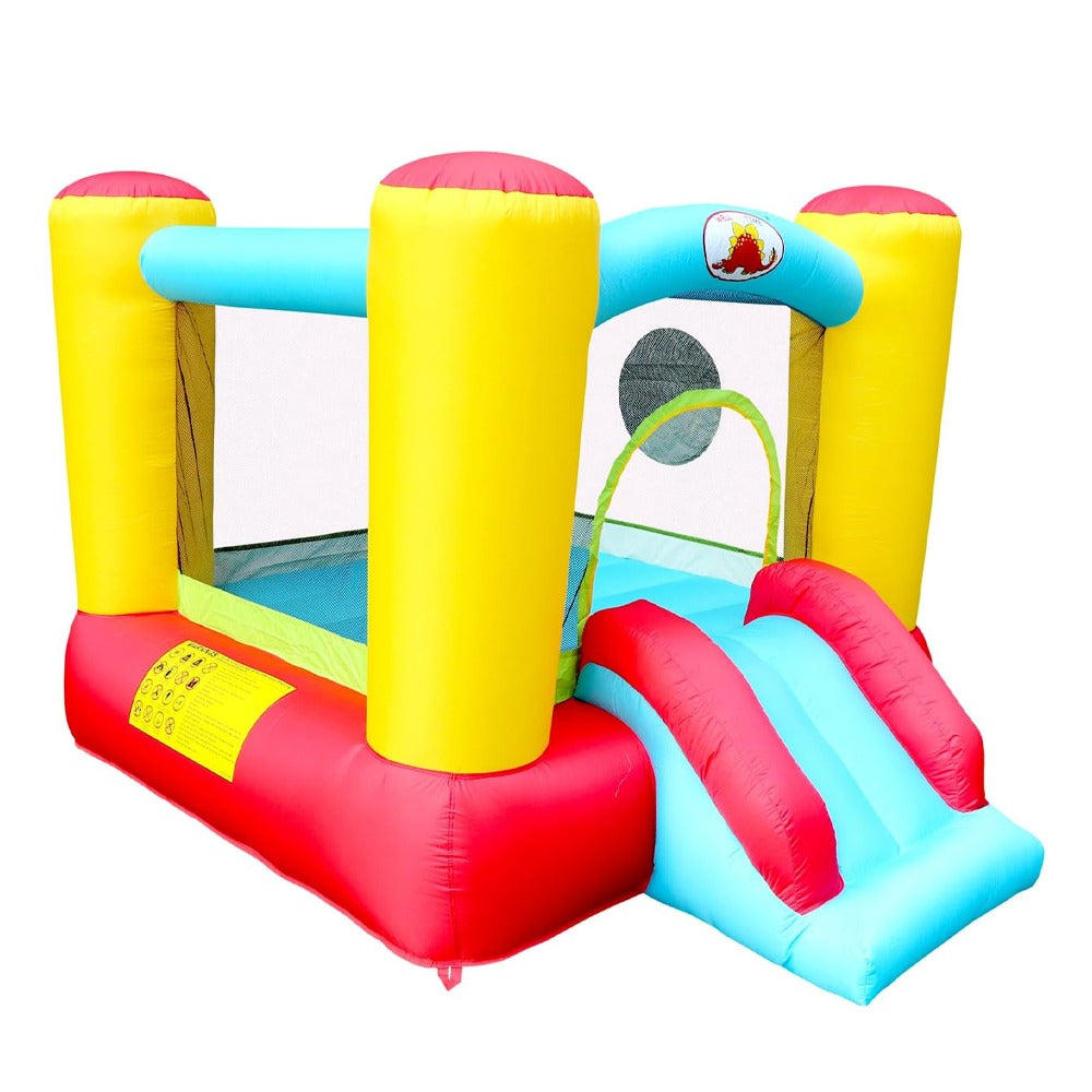 Megastar Inflatable Classic Bounce House with Slide, Kids Jumping Castle with Blower 2.54 x 1.95 x 1.60 m