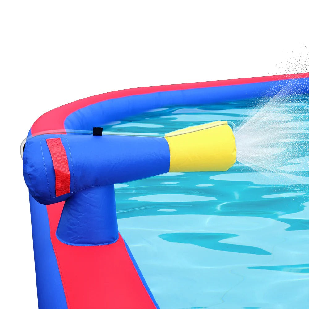 Megastar Inflatable Water Lagoon Park With Large Water Slides and Basket Ball Hoop -5.51 X 4.82 X 3.04 M