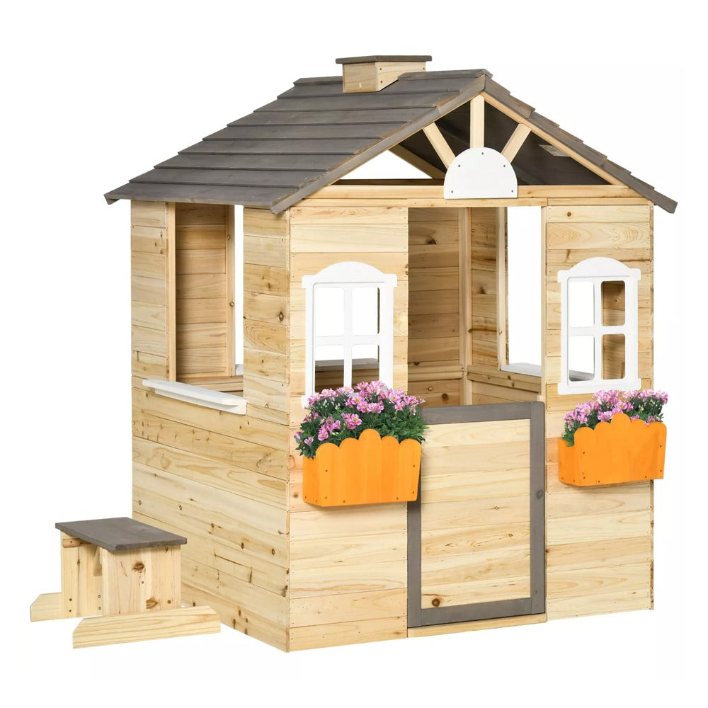 Megastar Children’s Woody Woodpecker Garden House With Planters -113 CM X 97 CM X 131CM