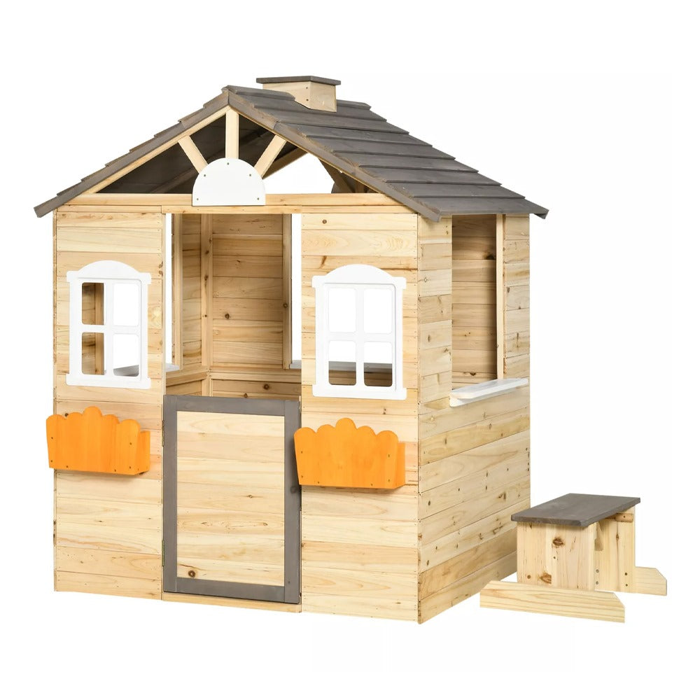 Megastar Children’s Woody Woodpecker Garden House With Planters -113 CM X 97 CM X 131CM