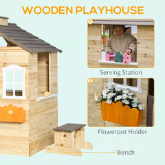 Megastar Children’s Woody Woodpecker Garden House With Planters -113 CM X 97 CM X 131CM