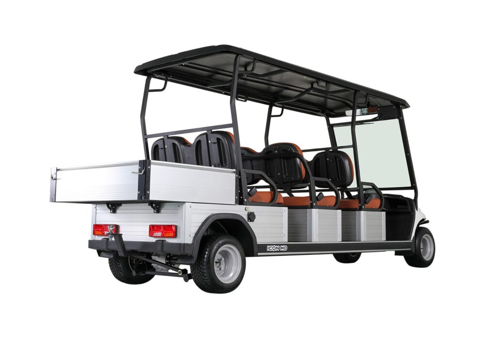 Megawheels Club Golf Car 6 Seater Electric Golf Cart Golf Buggy With Cargo Box